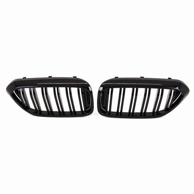 Fits BMW 5 G30 G31 Kidney Grille Double Twin Slate Gloss Black New - image 3