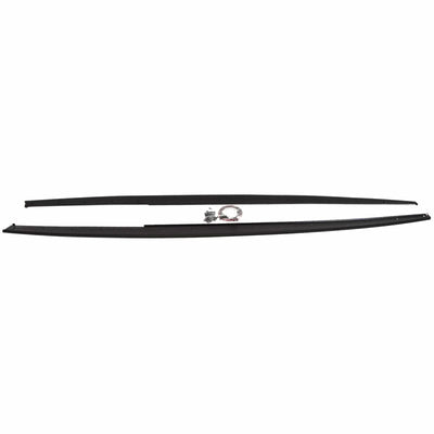 Fits BMW 3 Series F30 F31 M Performance Style Side Skirt Extension Blades Mat Black - tradevehicleparts.co.uk