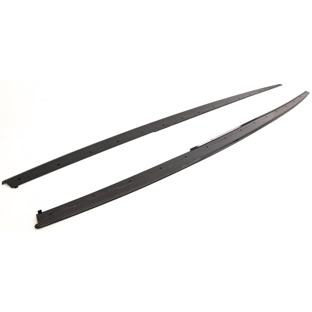 Fits BMW 3 Series F30 F31 Side Skirt Extension Blades Carbon Look - image 4