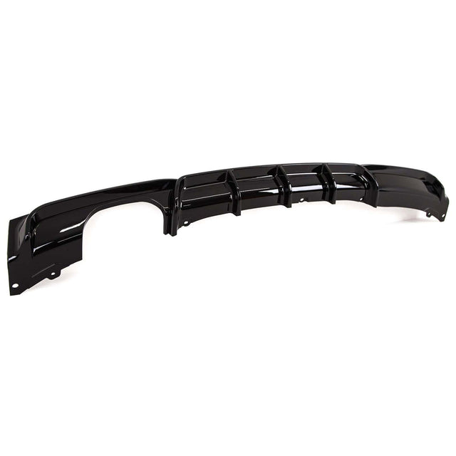 Fits BMW 3 Series F30 F31 Rear Diffuser Twin Exhaust Gloss Black - image 4