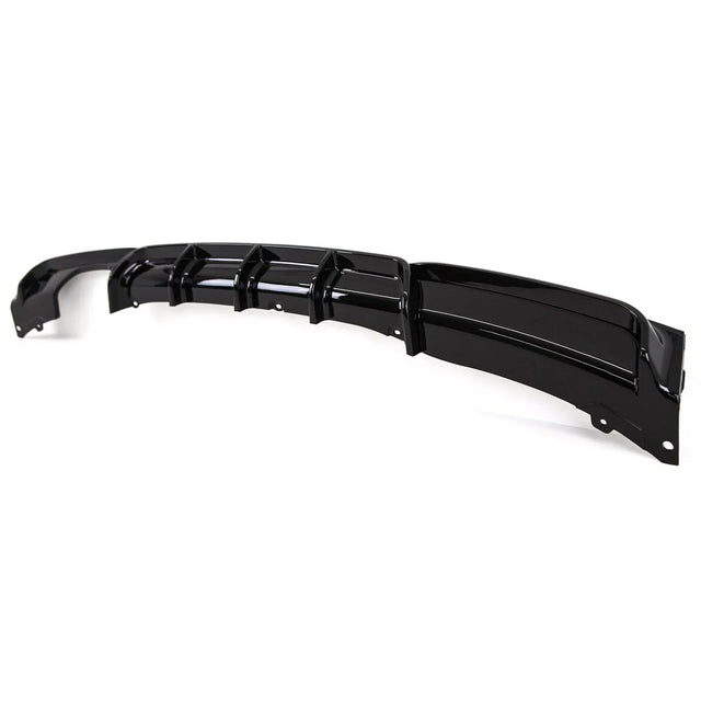 Fits BMW 3 Series F30 F31 Rear Diffuser Twin Exhaust Gloss Black - image 3