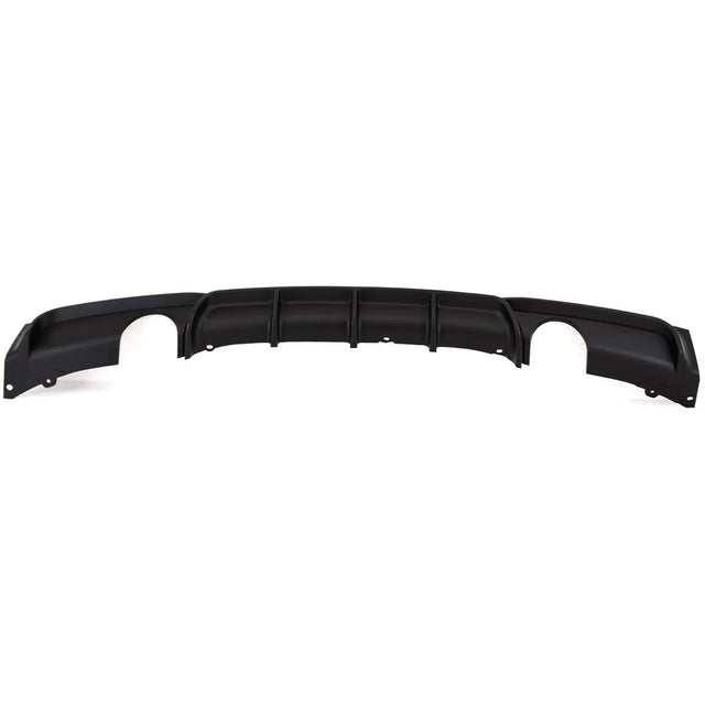 Fits BMW 3 Series F30 F31 Rear Bumper Diffuser Dual Exhaust Mat Black - image 2