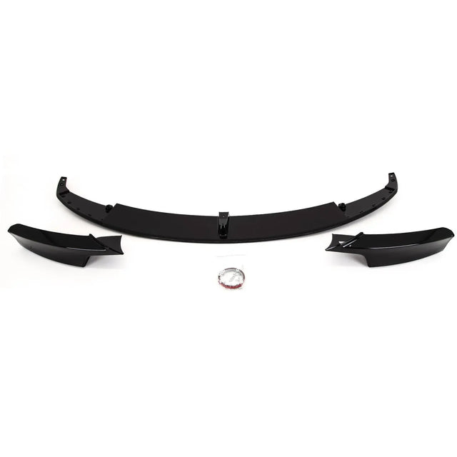 Fits BMW 3 Series F30 F31 Front Diffuser Splitter Lip Spoiler Gloss Black New - image 2