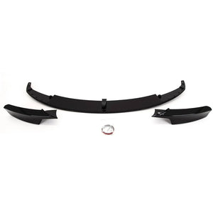 Fits BMW 3 Series F30 F31 Front Diffuser Splitter Lip Spoiler Gloss Black New