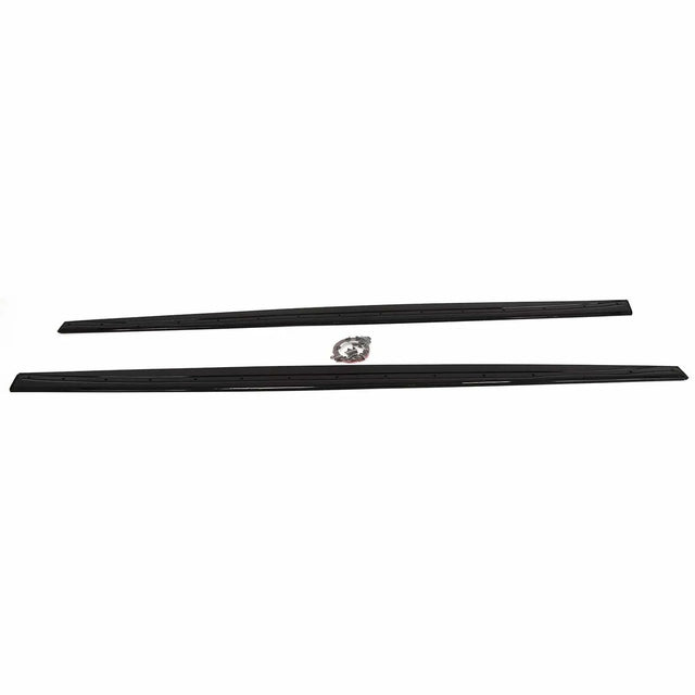 Fits BMW 4 Series F32 F33 F36 Side Skirt Extension Blades Gloss Black - image 2