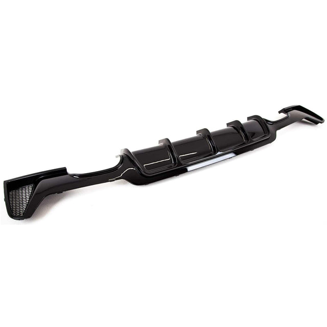 Fits BMW 4 Series F32 F33 F36 Rear Diffuser Quad Exhaust Gloss Black - image 6