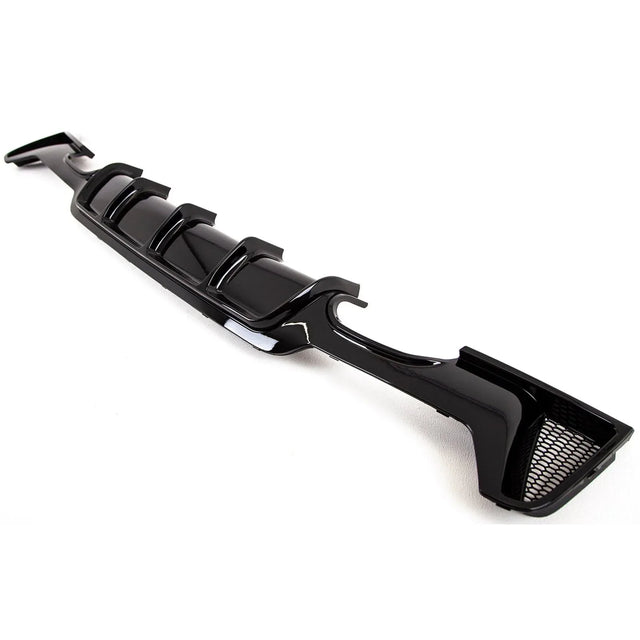 Fits BMW 4 Series F32 F33 F36 Rear Diffuser Quad Exhaust Gloss Black - image 5