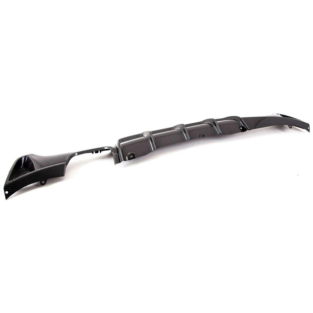 Fits BMW 4 Series F32 F33 F36 Rear Diffuser Twin Exhaust Carbon Look - image 3