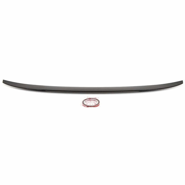 Fits BMW 4 Series F32 Coupe Rear Trunk Boot Lip Spoiler Carbon Look - image 14