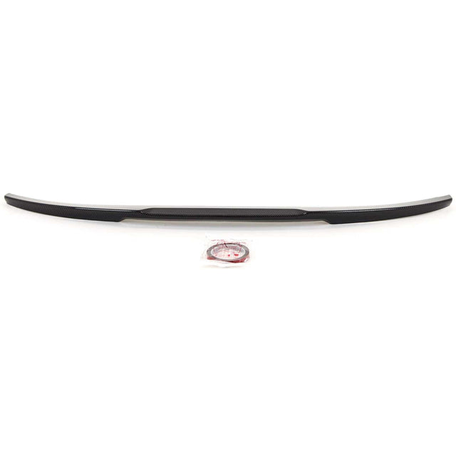 Fits BMW 3 Series F30 F80 M3 Rear Trunk Boot Lip Spoiler Carbon Look New - image 2