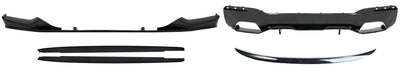 Fits BMW 5 G30 M Performance Body Kit Front Splitter Side Skirt Rear Diffuser Spoiler - tradevehicleparts.co.uk