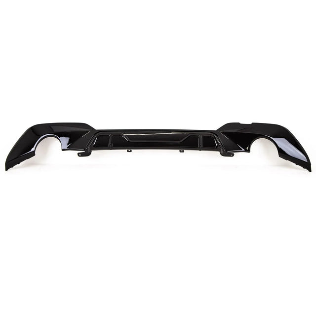 Fits BMW 3 Series G20 G21 Rear Bumper Diffuser Gloss Black New - image 2