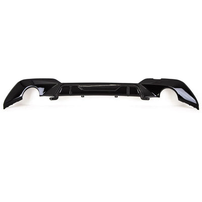 Fits BMW 3 Series G20 G21 M Performance Style Sport Rear Bumper Diffuser Gloss Black New - tradevehicleparts.co.uk