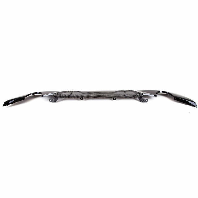 Fits BMW 3 Series G20 G21 Rear Bumper Diffuser Carbon Look - image 2