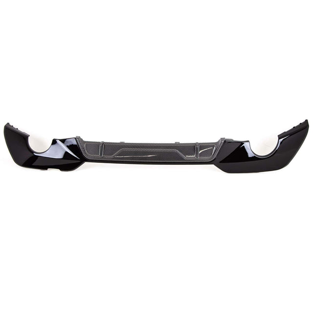 Fits BMW 3 Series G20 G21 Rear Bumper Diffuser Carbon Look - image 3