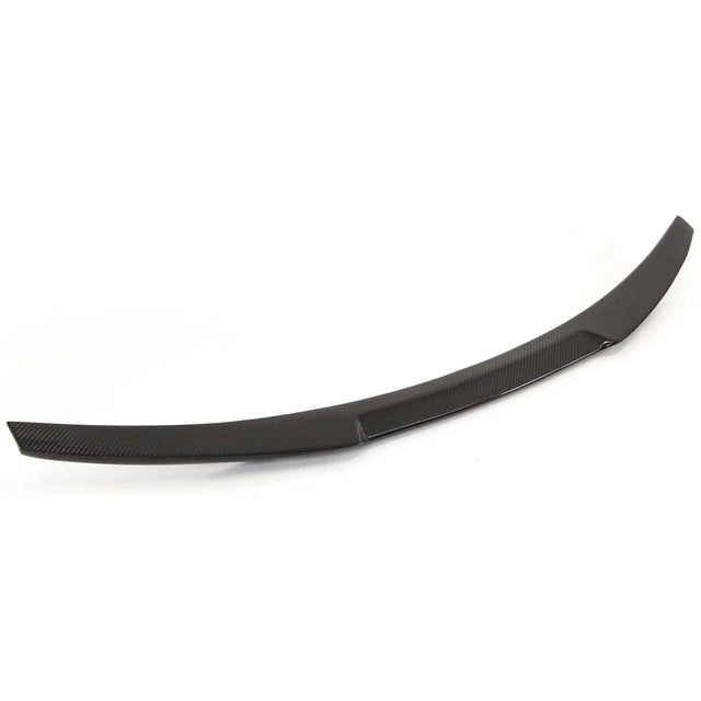 Fits BMW 2 Series F22 F87 M2 Real Carbon Fibre Trunk Boot Lip Spoiler M4 V Syle - image 3