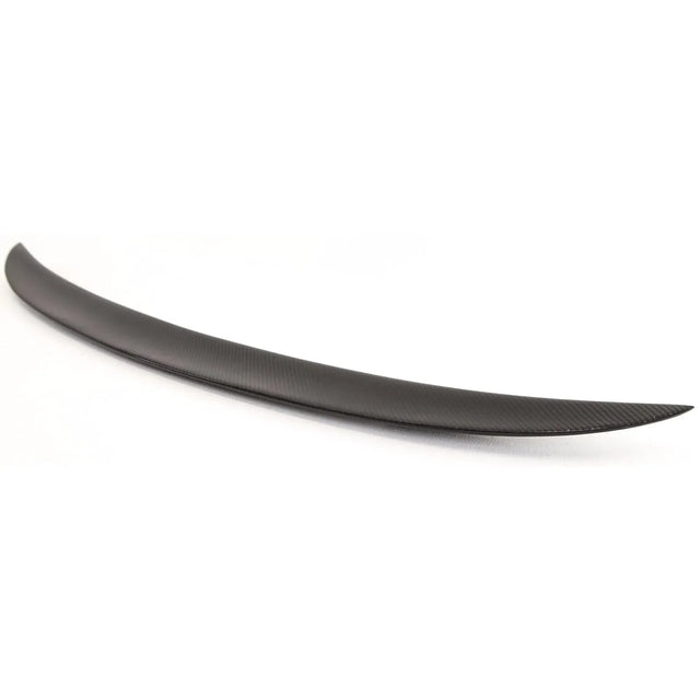 Fits BMW 3 Series E93 M3 Real Carbon Fibre Boot Lip Spoiler - image 3