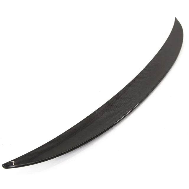Fits BMW 3 Series E92 M3 Real Carbon Fibre Boot Lip Spoiler - image 3