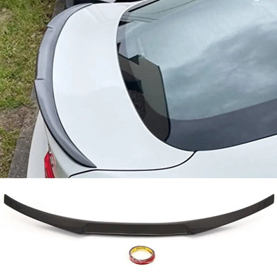 Fits BMW 4 Series F36 Gran Coupe Real Carbon Fibre Boot Lip Spoiler M4 V Style - tradevehicleparts.co.uk