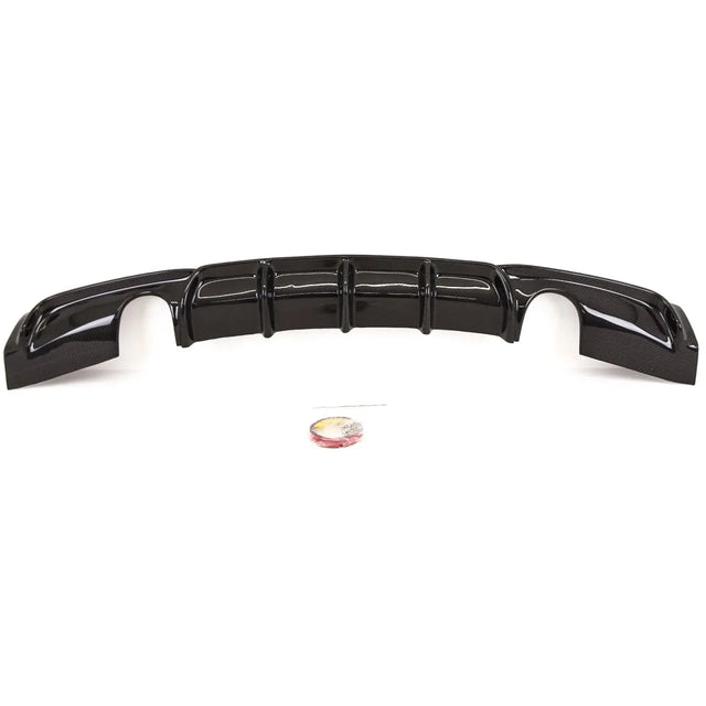 Fits BMW 3 F30 F31 Real Carbon Fibre Bumper Diffuser Dual Exhaust Performance - image 5