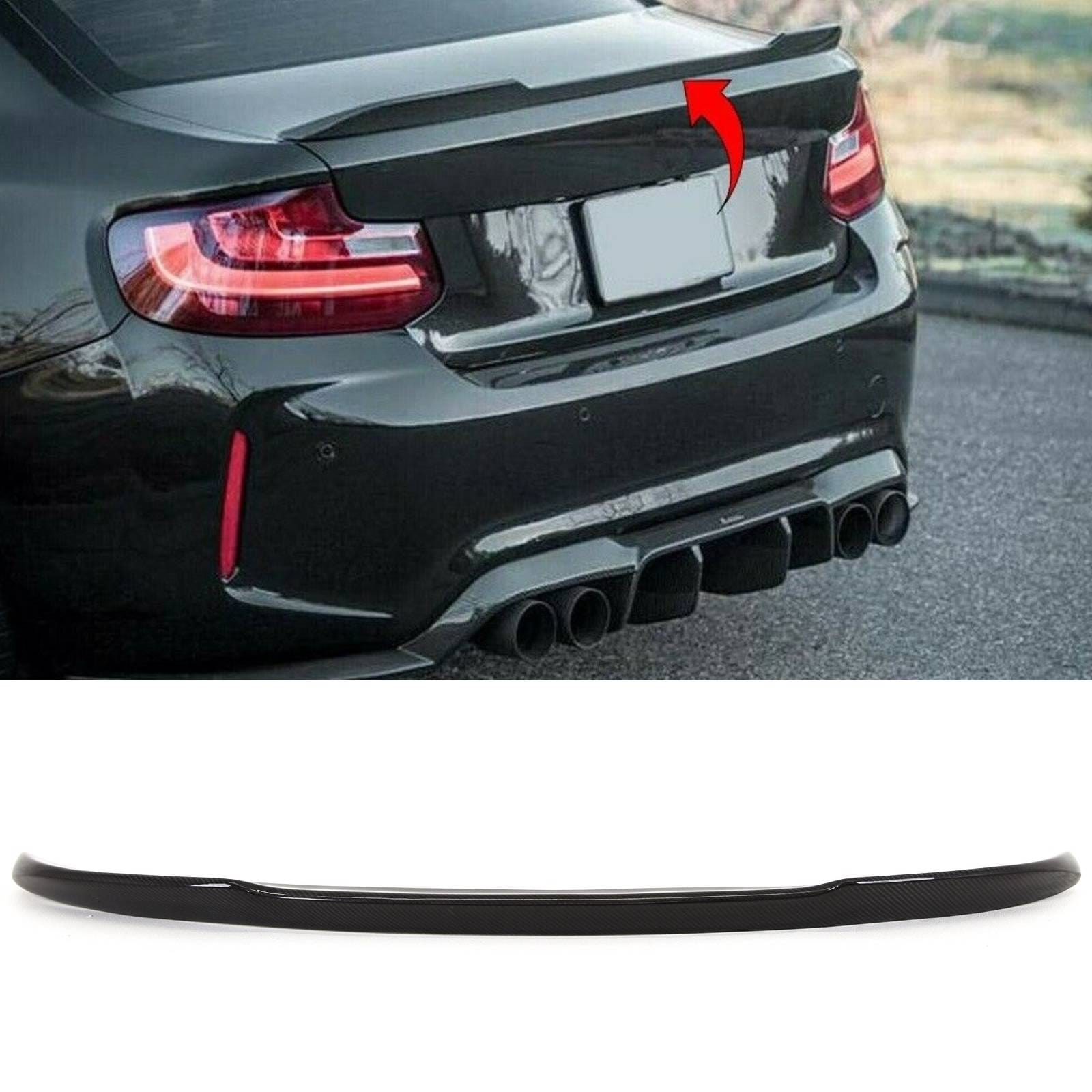 BM5274 BMW 2 Series F22 M2 F87 Carbon Fibre Rear Trunk Boot Lip Spoiler CS Style