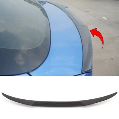 Fits BMW 3 Series E93 M3 Real Carbon Fibre Trunk Boot Lip Spoiler M4 V Style - tradevehicleparts.co.uk