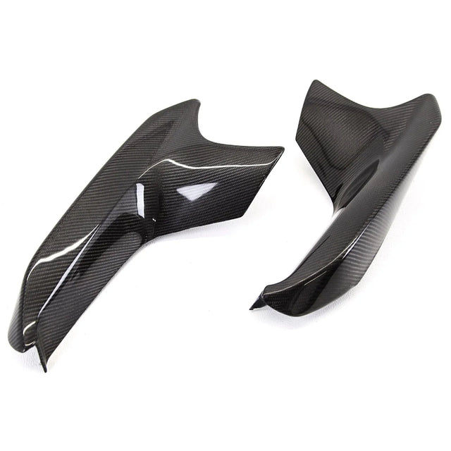 Fits BMW M5 F90 Real Carbon Fibre Front Bumper Corner Splitters Canards - image 4
