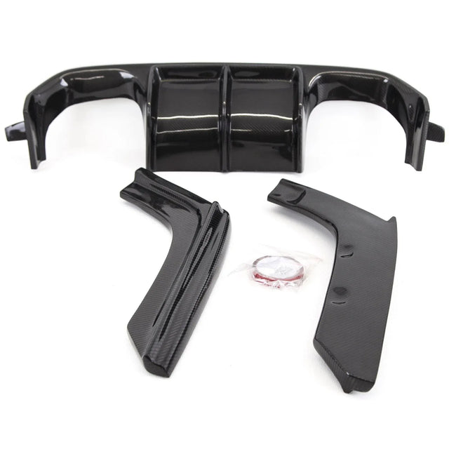 Fits BMW M3 M4 F80 F82 F83 Real Carbon Fibre Bumper Diffuser Splitter Valance - image 2
