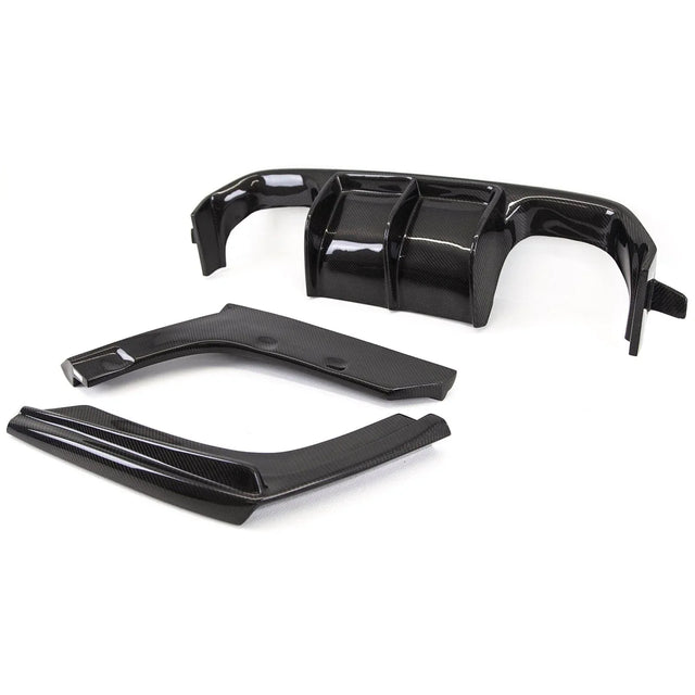 Fits BMW M3 M4 F80 F82 F83 Real Carbon Fibre Bumper Diffuser Splitter Valance - image 4
