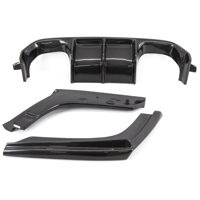 Fits BMW M3 M4 F80 F82 F83 Real Carbon Fibre Bumper Diffuser Splitter Valance - image 6