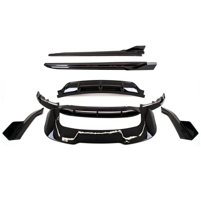 Fits BMW X5 F15 2013-2018 Aero Body Kit Front Splitter Rear Diffuser Side Skirts Spoiler Black Series Style - tradevehicleparts.co.uk