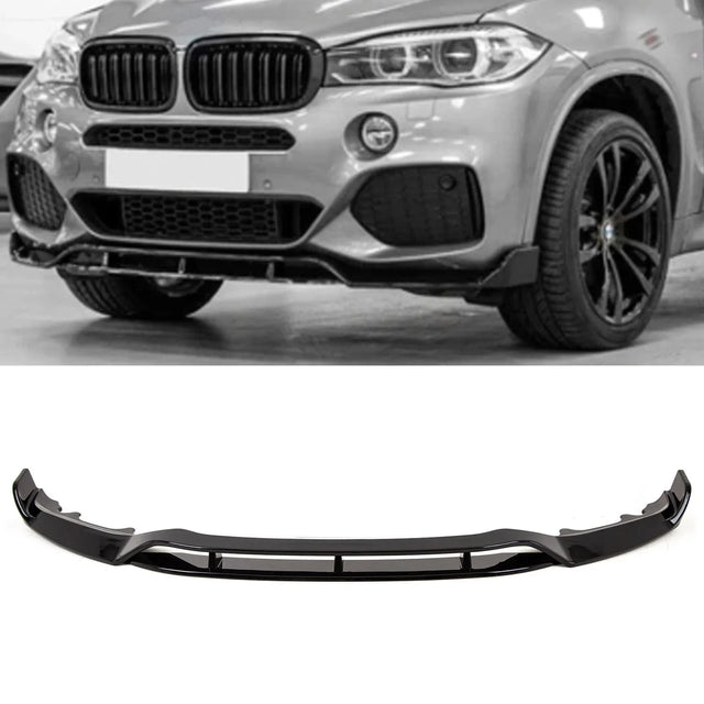 Fits BMW X5 F15 2013-2018 Front Lip Splitter Spoiler G05 Gloss Black - image 2