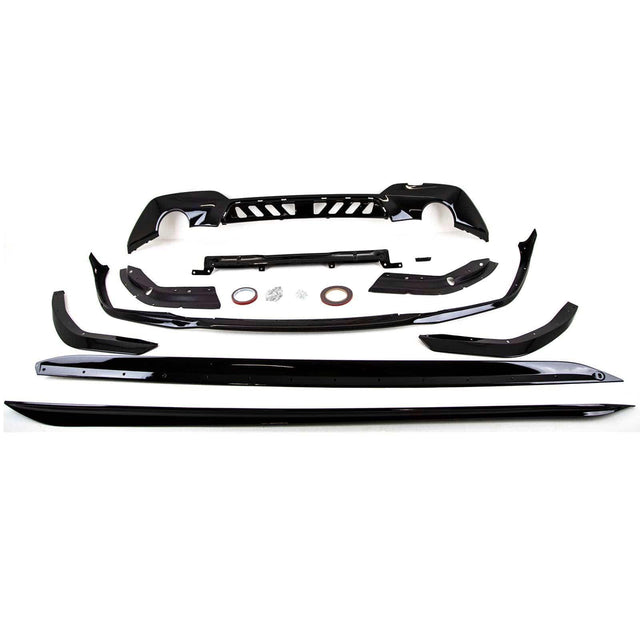 Fits BMW 3 Series G20 2019-2022 Aero Body Kit Front Lip Splitter Rear Diffuser Side Skirts Boot Spoiler - image 2