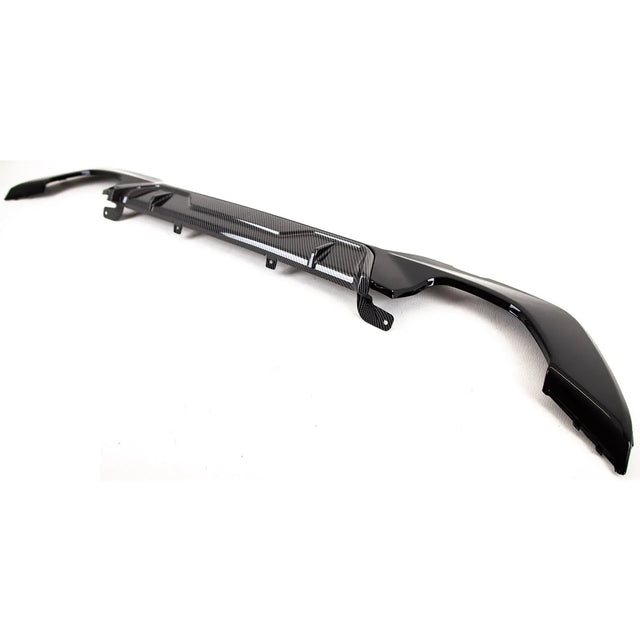 Fits BMW 3 Series G20 G21 2019-2022 Rear Diffuser Quad Exhaust Gloss Black & Carbon Look - image 4