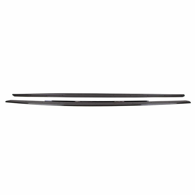 Fits BMW 5 Series F10 F11 2010-2016 Side Skirts Extension Blades Gloss Black - image 3