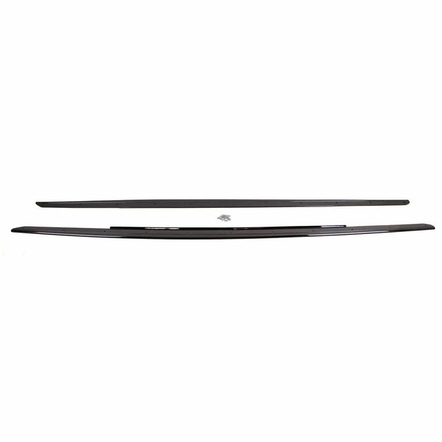 Fits BMW 5 Series F10 F11 2010-2016 Side Skirts Extension Blades Gloss Black - image 2