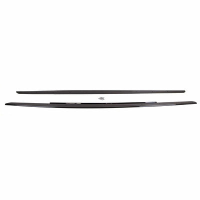 Fits BMW 5 Series F10 F11 2010-2016 Side Skirts Extension Blades M Performance Style Gloss Black - tradevehicleparts.co.uk
