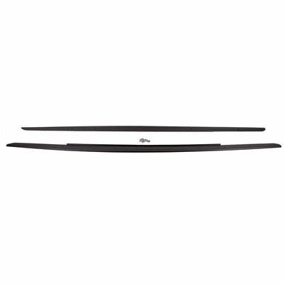 Fits BMW 5 Series F10 F11 2010-2016 Side Skirts Extension Blades M Performance Style Mat Black - tradevehicleparts.co.uk