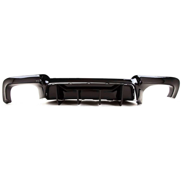 Fits BMW 5 Series F10 F11 2010-2016 Rear Bumper Diffuser Gloss Black - image 2