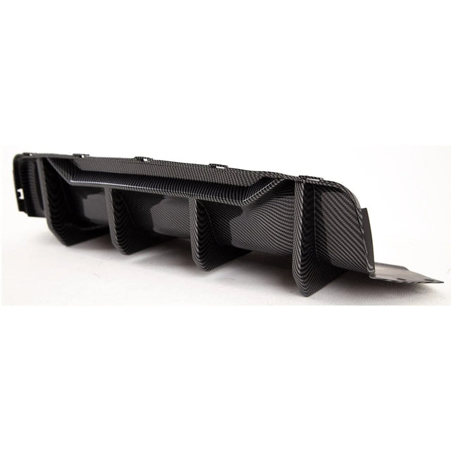 Fits BMW 5 Series F10 F11 2010-2016 Rear Bumper Quad Diffuser Valance Carbon Look & Gloss Black - image 6