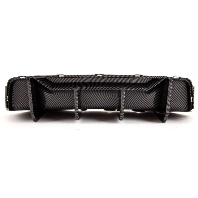 Fits BMW 5 Series F10 F11 2010-2016 Rear Bumper Quad Diffuser Valance Carbon Look & Gloss Black - image 5