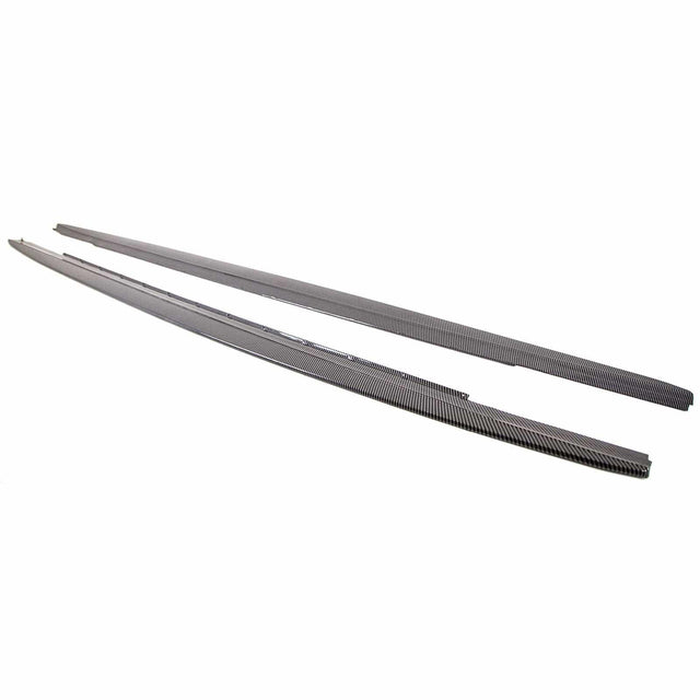 Fits BMW 5 Series G30 G31 F90 M5 2017- Side Skirt Extension Blades Carbon Look - image 5