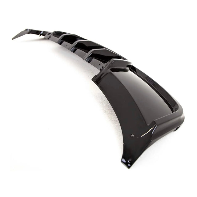 Fits BMW 1 Series E82 E88 2007-2013 Rear Bumper Diffuser Spoiler Twin Exhaust Gloss Black - image 5