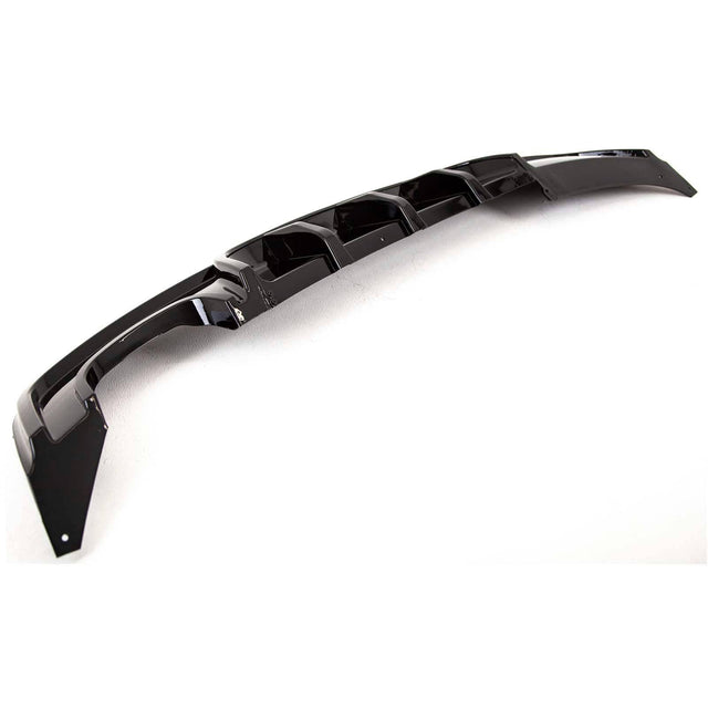 Fits BMW 1 Series E82 E88 2007-2013 Rear Bumper Diffuser Spoiler Twin Exhaust Gloss Black - image 4