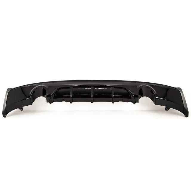 Fits BMW 2 Series F22 F23 2014-2021 Rear Bumper Diffuser Spoiler Dual Gloss Black - image 2