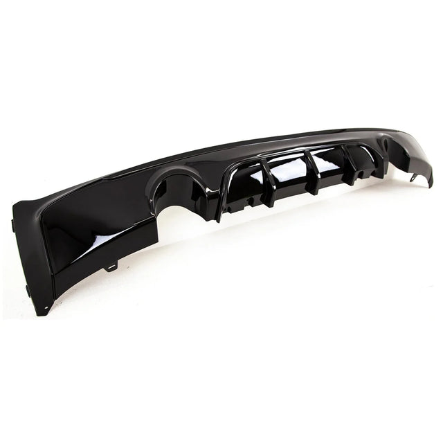Fits BMW 2 Series F22 F23 2014-2021 Rear Bumper Diffuser Spoiler Dual Gloss Black - image 3