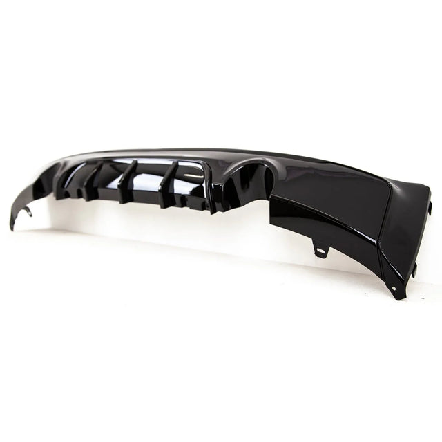 Fits BMW 2 Series F22 F23 2014-2021 Rear Bumper Diffuser Spoiler Dual Gloss Black - image 4