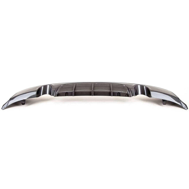 Fits BMW 2 Series F22 F23 2014-2021 Rear Bumper Diffuser Spoiler Dual Carbon Look - image 2