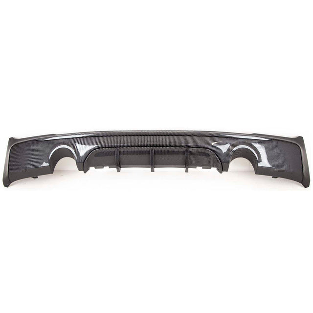 Fits BMW 2 Series F22 F23 2014-2021 Rear Bumper Diffuser Spoiler Dual Carbon Look - image 2