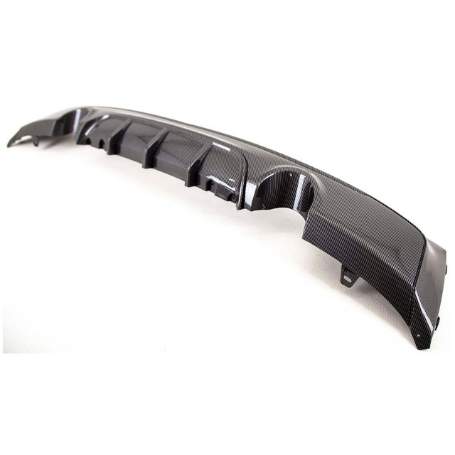 Fits BMW 2 Series F22 F23 2014-2021 Rear Bumper Diffuser Spoiler Dual Carbon Look - image 4